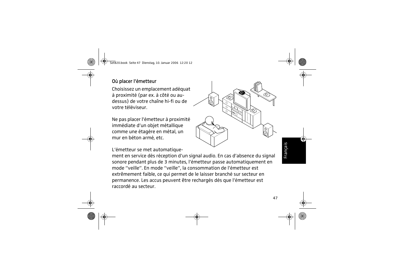 Sennheiser Set 820 User Manual | Page 47 / 148