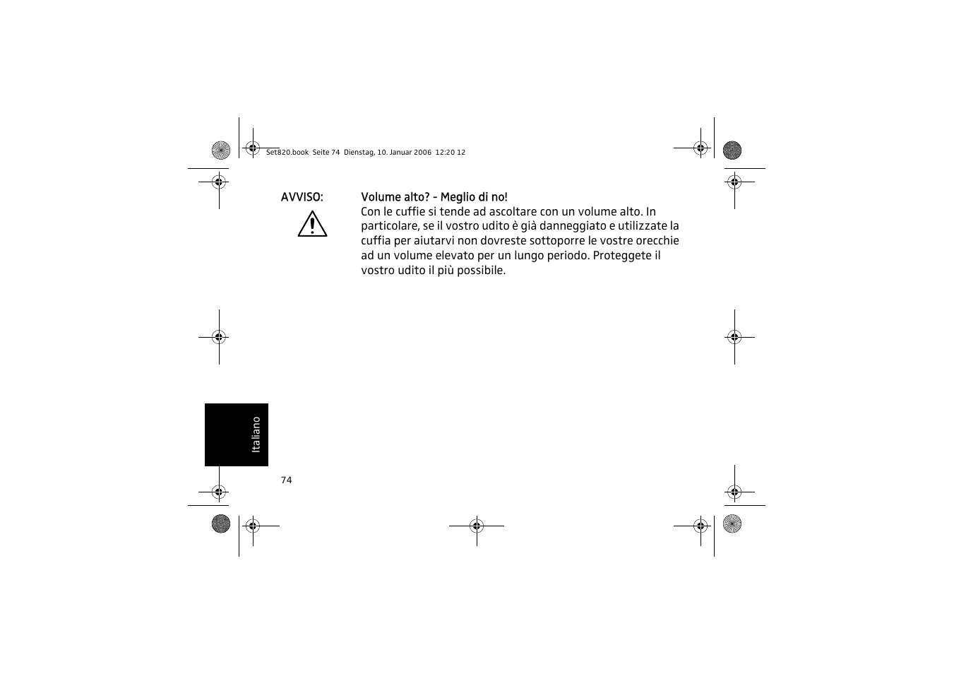 Sennheiser Set 820 User Manual | Page 74 / 148