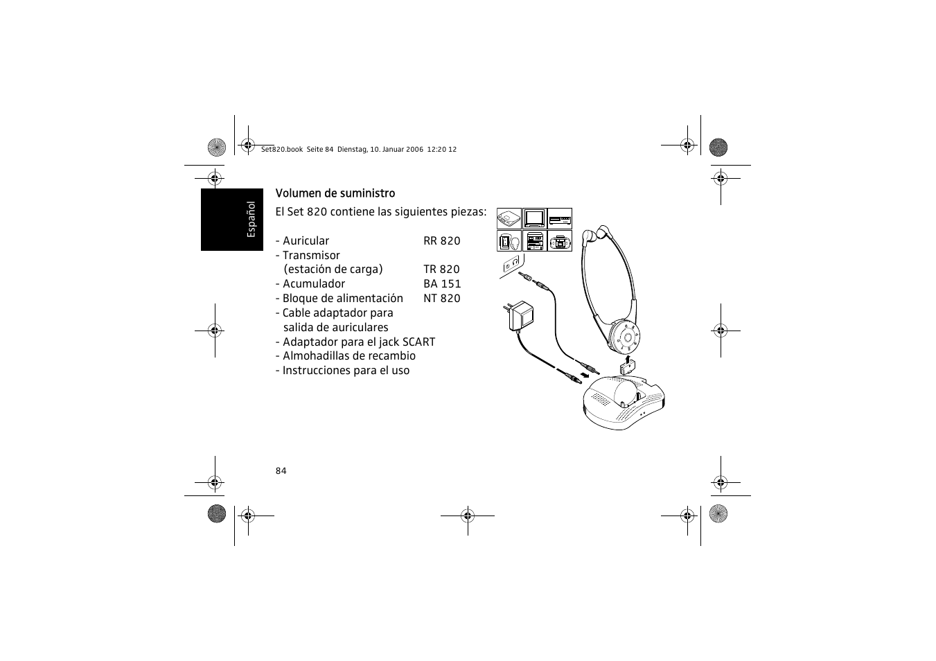 Sennheiser Set 820 User Manual | Page 84 / 148
