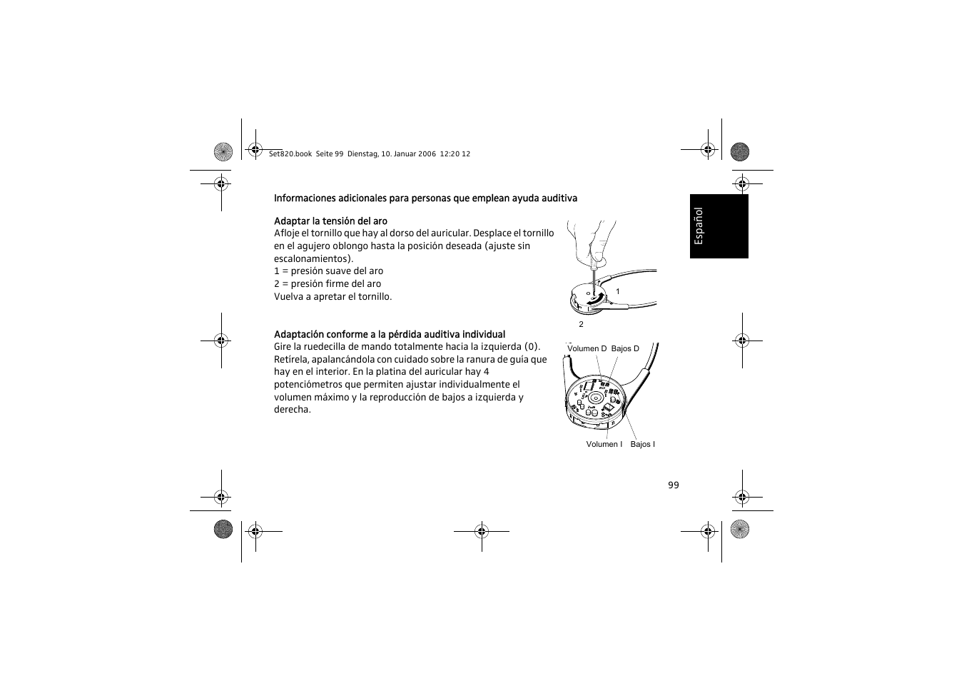 Sennheiser Set 820 User Manual | Page 99 / 148
