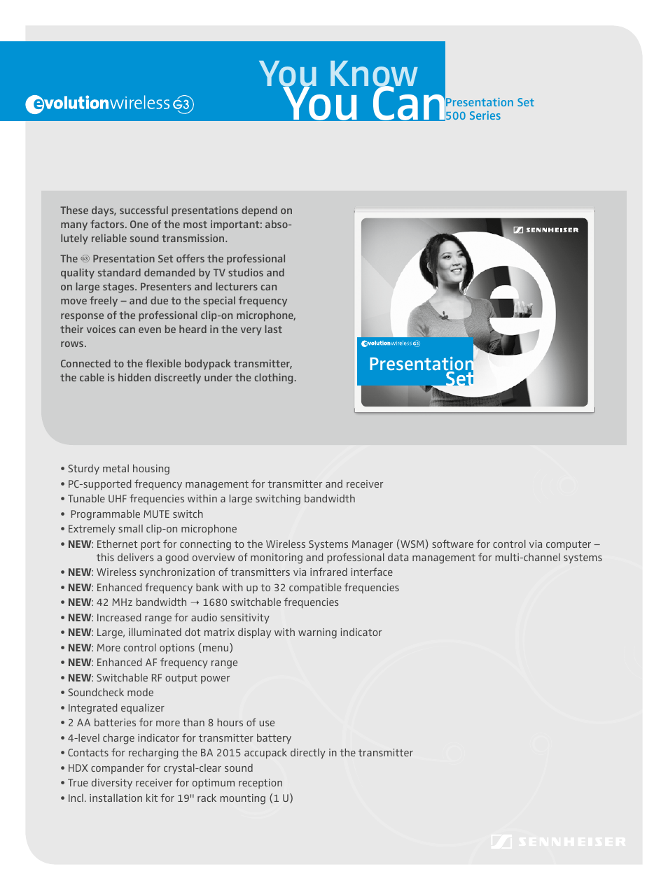 Sennheiser Laptop User Manual | 2 pages