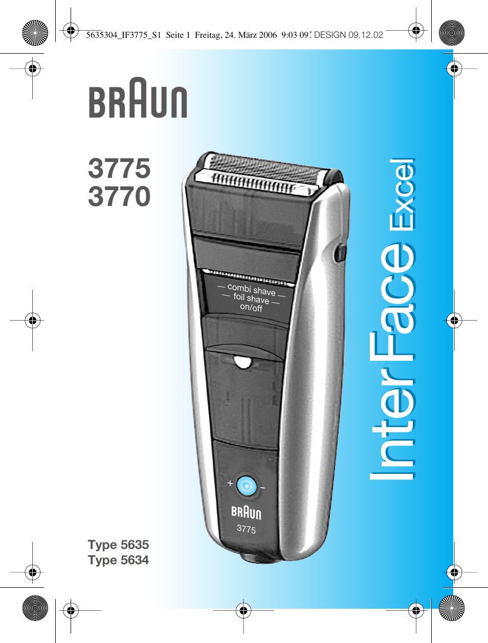 Braun 3775 User Manual | 50 pages