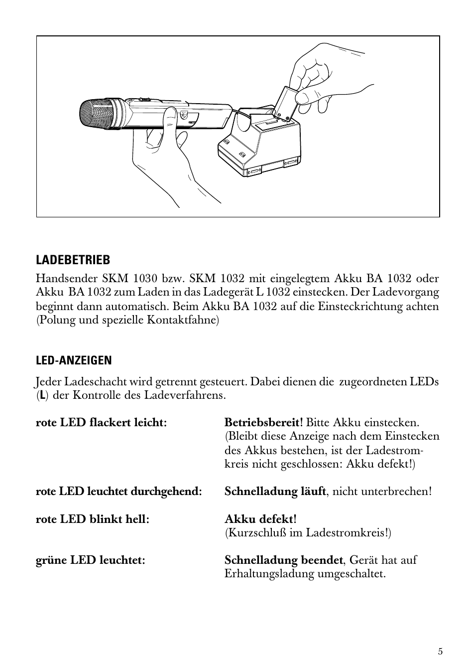 Sennheiser Double Charger L 1032 User Manual | Page 5 / 28