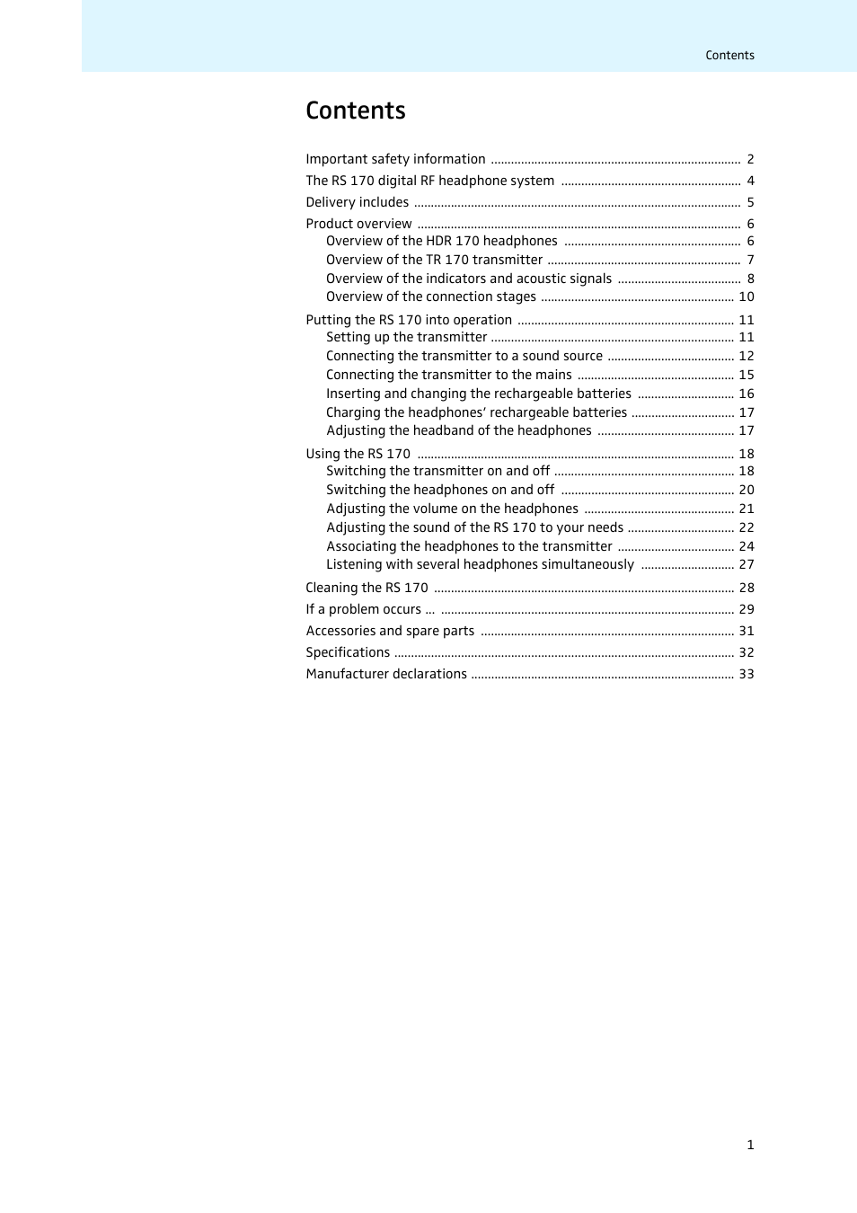 Sennheiser 502874 User Manual | Page 2 / 37