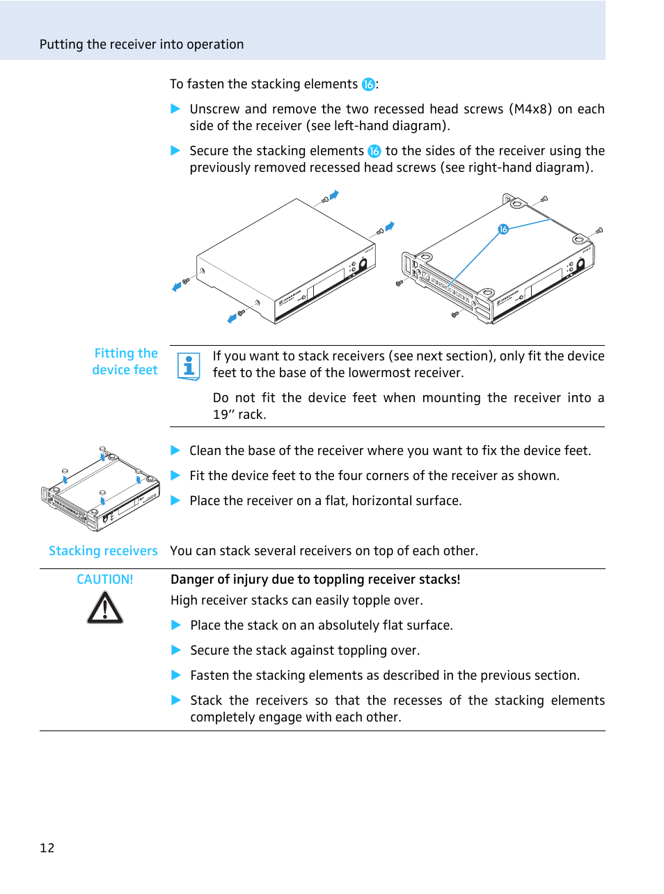 Sennheiser evolution wireless series EM 100 User Manual | Page 13 / 59