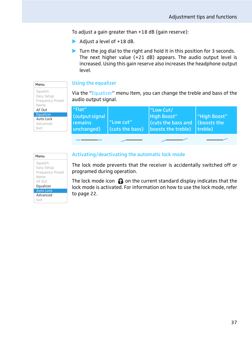 Sennheiser evolution wireless series EM 100 User Manual | Page 38 / 59