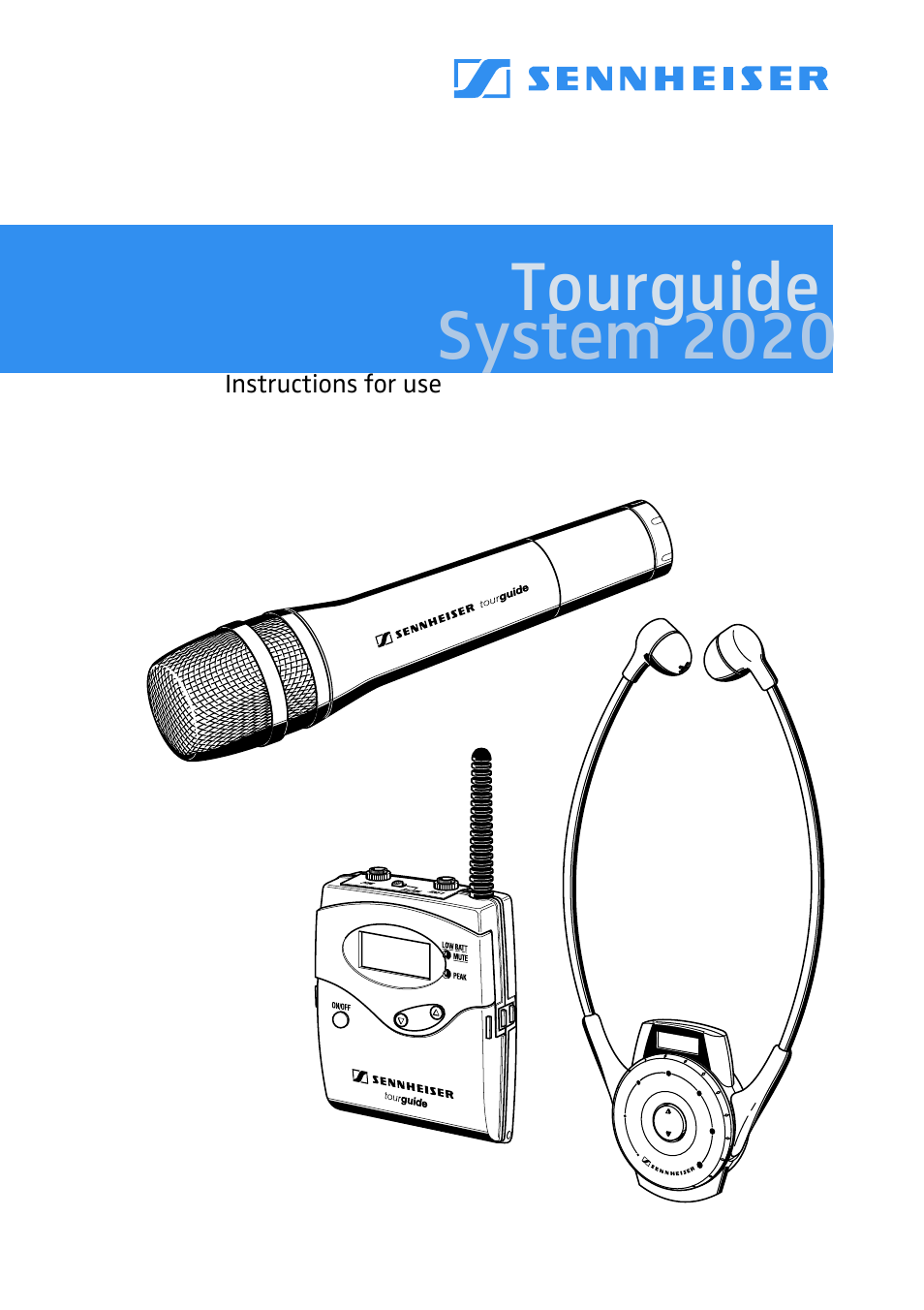 Sennheiser 2020 User Manual | 60 pages