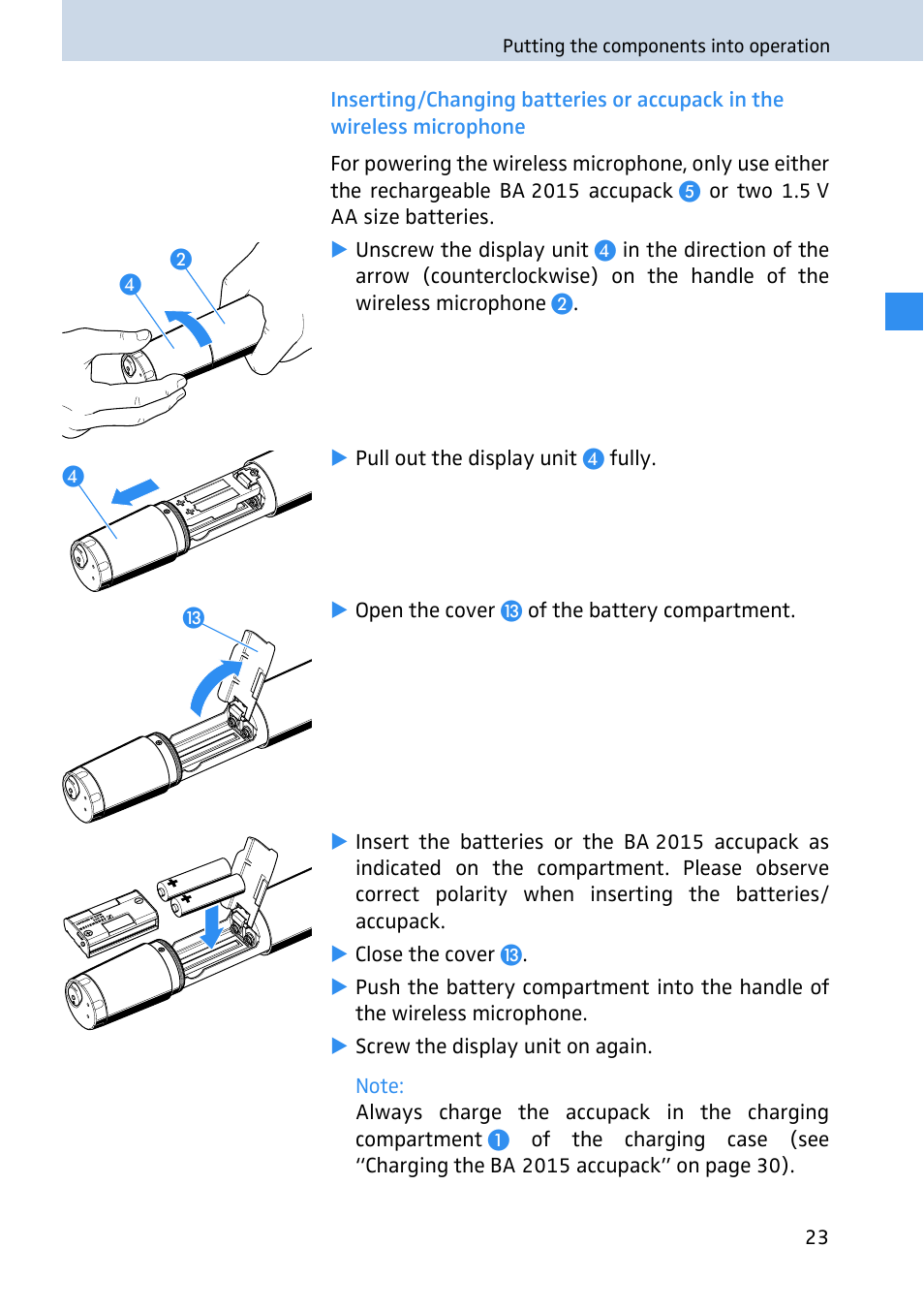 Sennheiser 2020 User Manual | Page 25 / 60