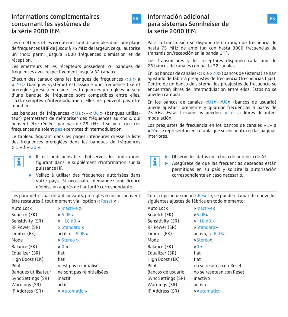 Sennheiser 2000 User Manual | Page 4 / 7