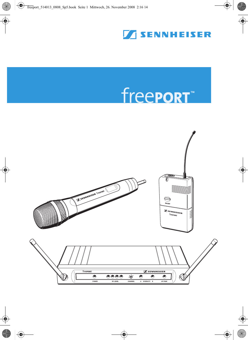 Sennheiser Freeport User Manual | 16 pages