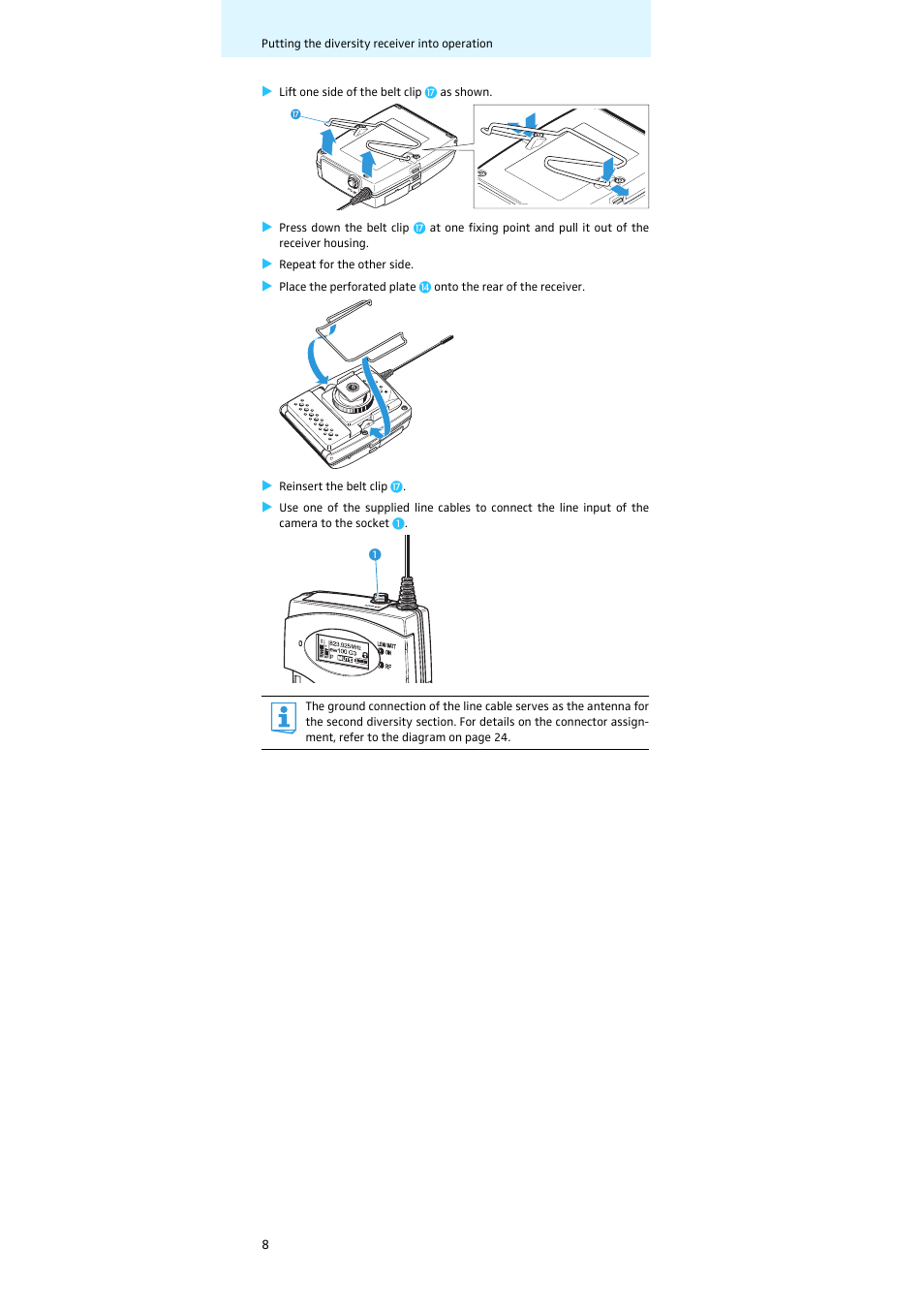 Sennheiser Diversity Receiver EK 100 G3 User Manual | Page 9 / 28