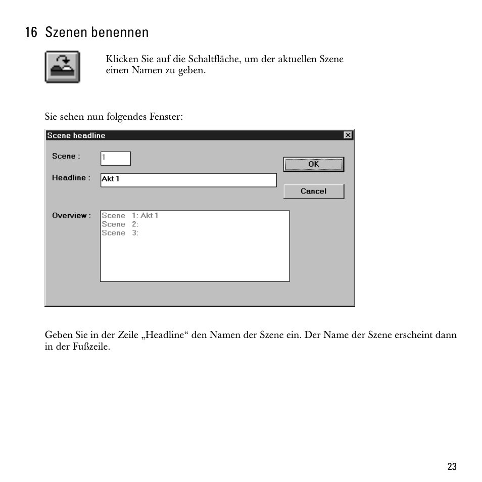 16 szenen benennen | Sennheiser S-MCD 3000 HP User Manual | Page 23 / 134