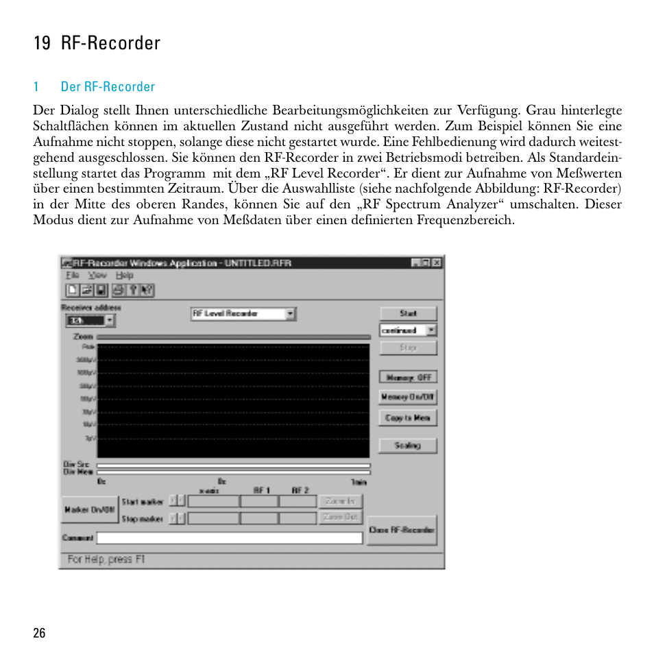 19 rf-recorder | Sennheiser S-MCD 3000 HP User Manual | Page 26 / 134