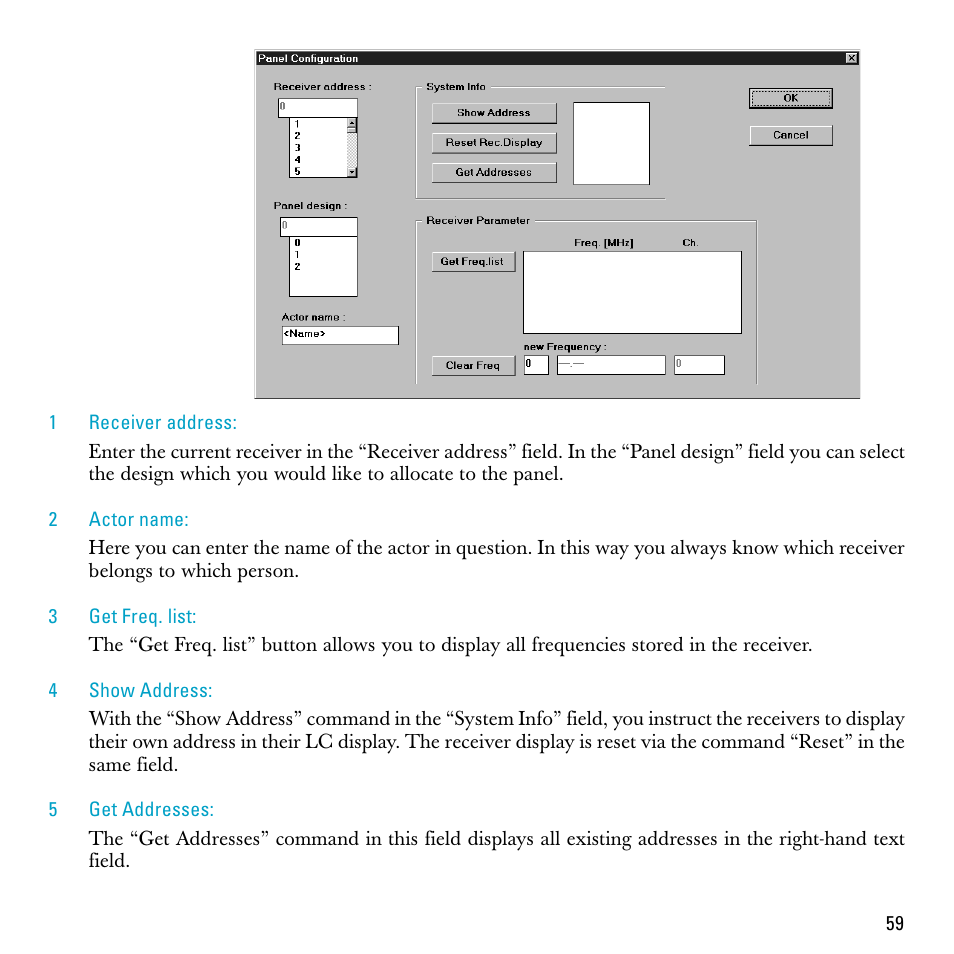 Sennheiser S-MCD 3000 HP User Manual | Page 59 / 134