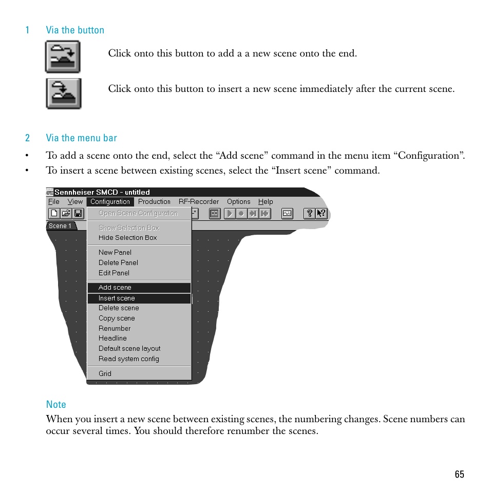 Sennheiser S-MCD 3000 HP User Manual | Page 65 / 134