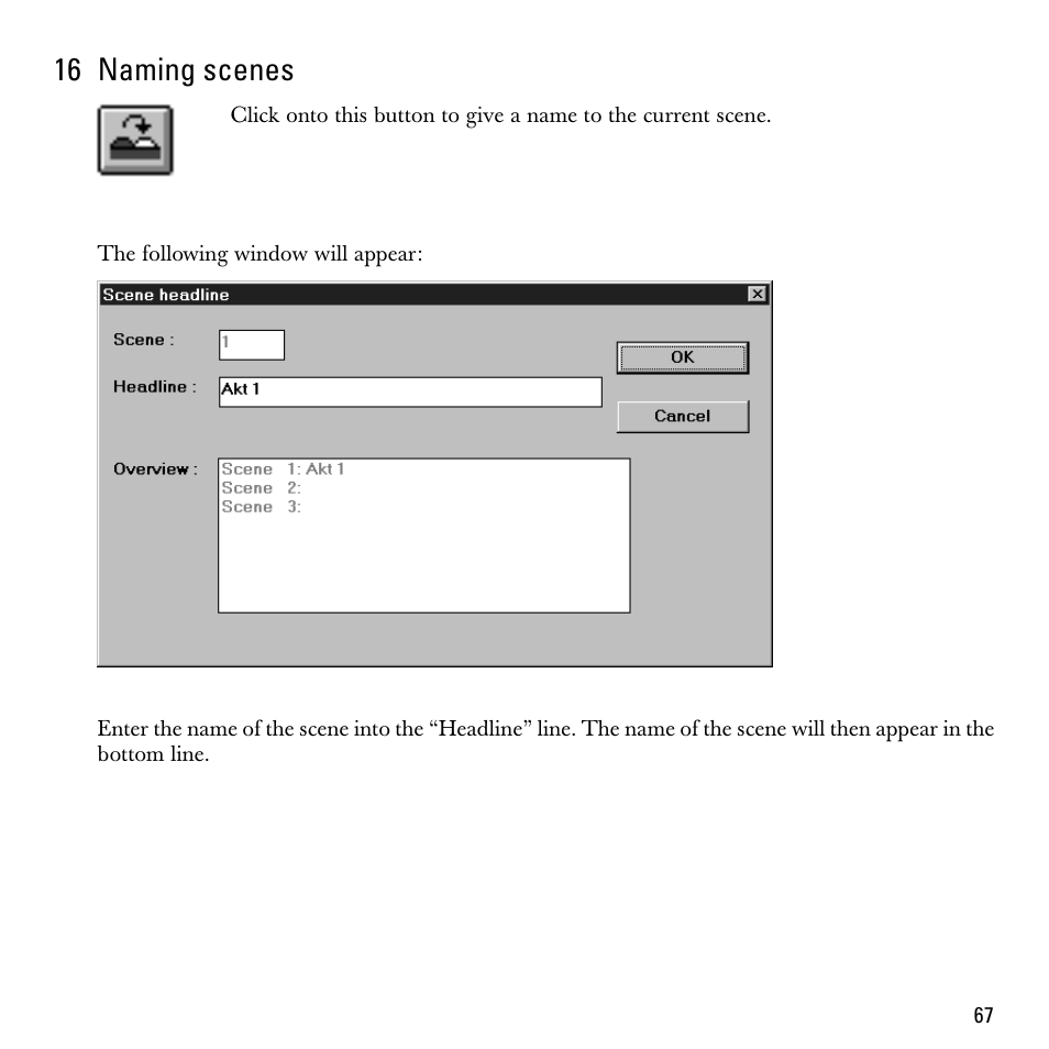 16 naming scenes | Sennheiser S-MCD 3000 HP User Manual | Page 67 / 134