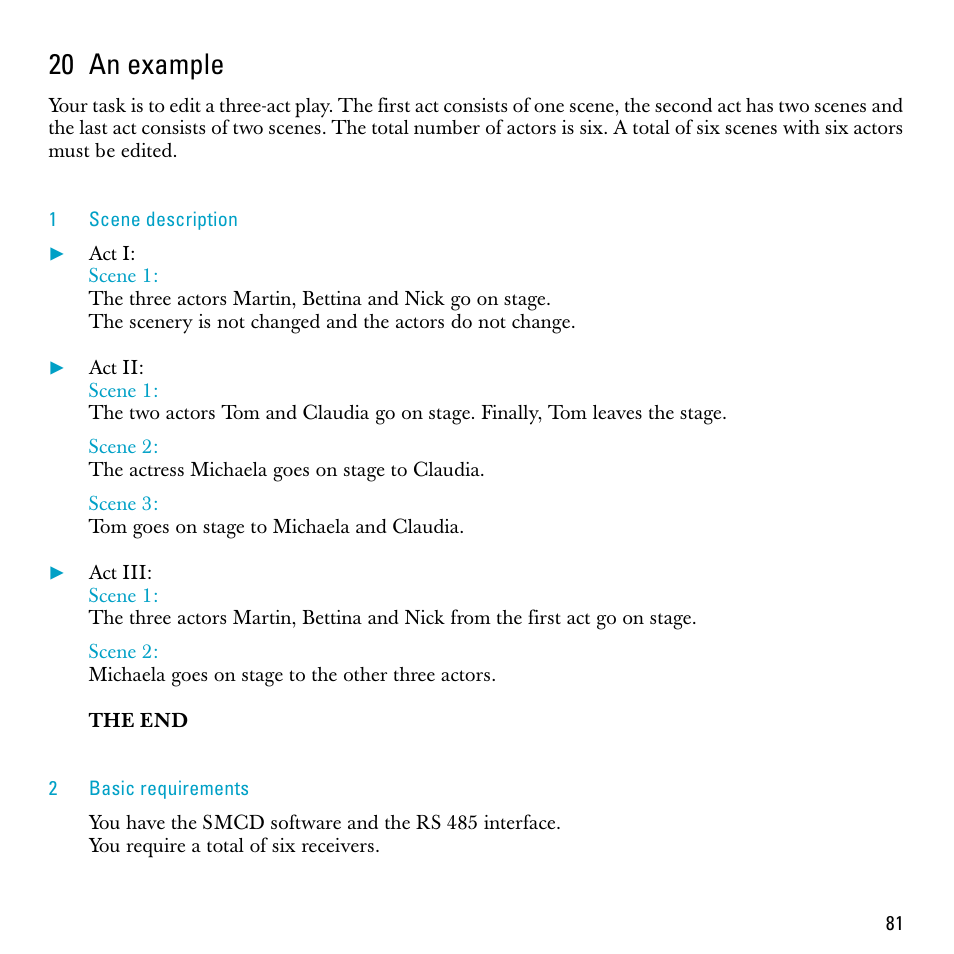 20 an example | Sennheiser S-MCD 3000 HP User Manual | Page 81 / 134