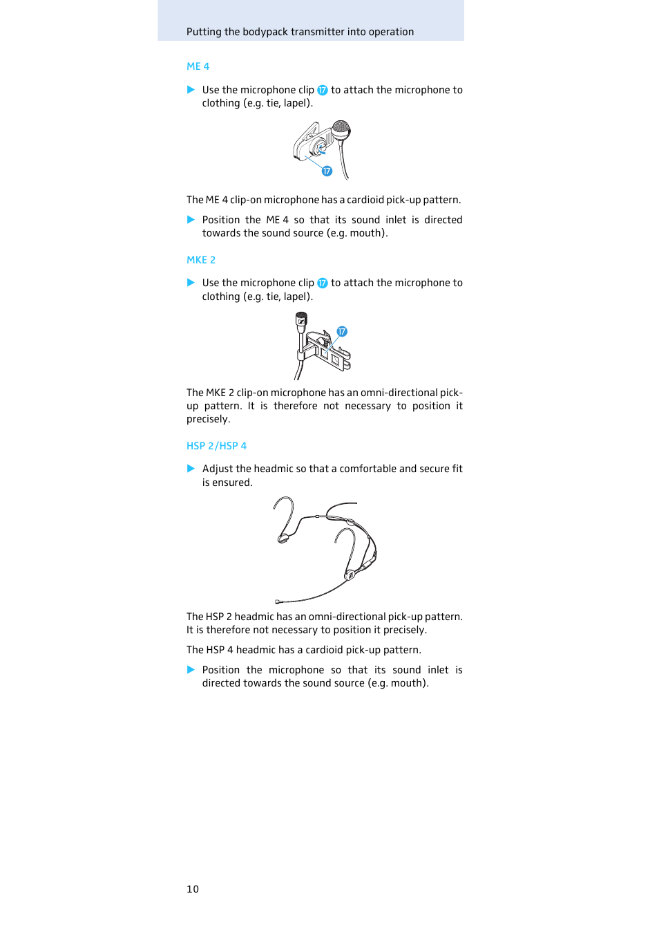 Sennheiser SK 500 G3 User Manual | Page 11 / 42