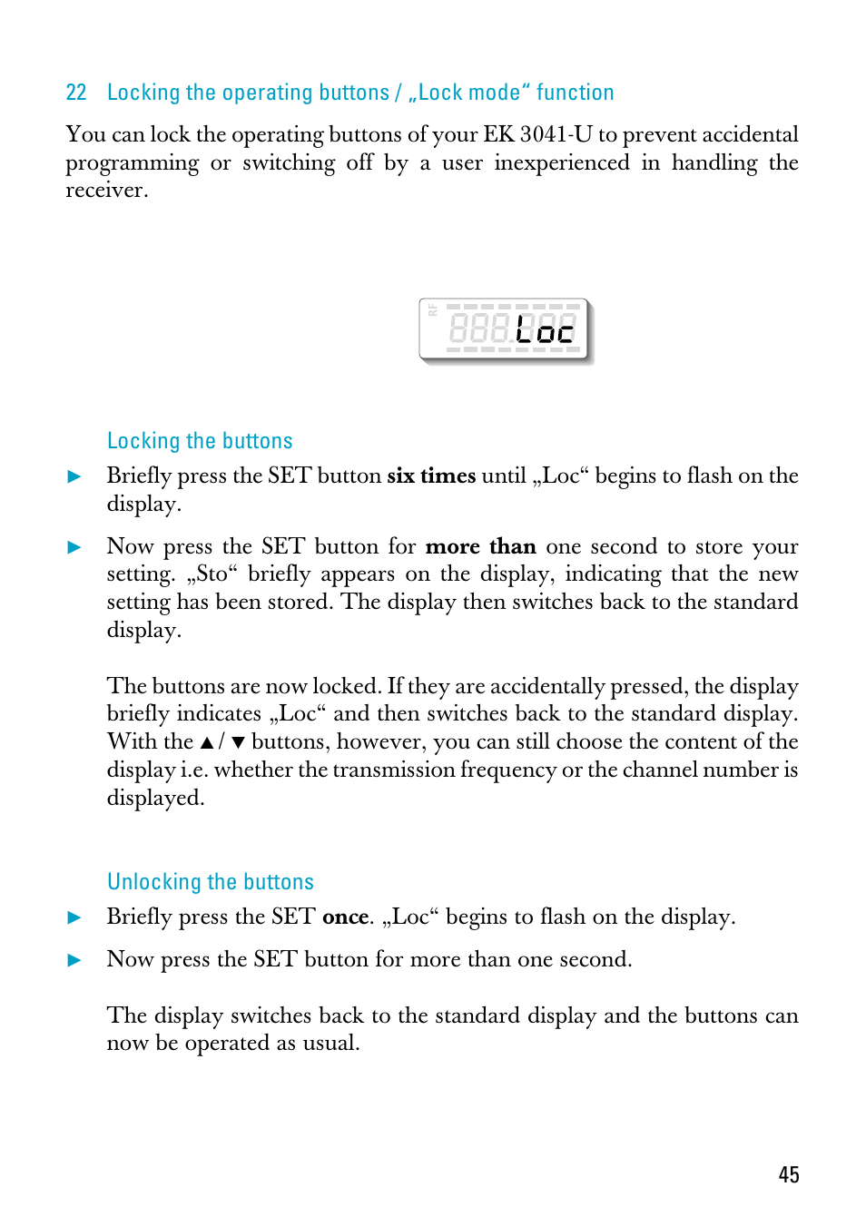 Sennheiser EK 3041-U User Manual | Page 19 / 25