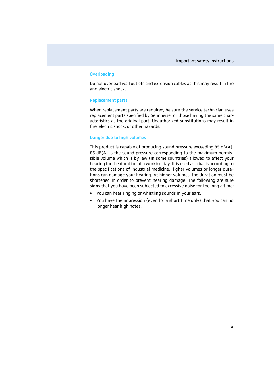 Sennheiser Rack-mount Receiver EM 300 G3 User Manual | Page 4 / 62