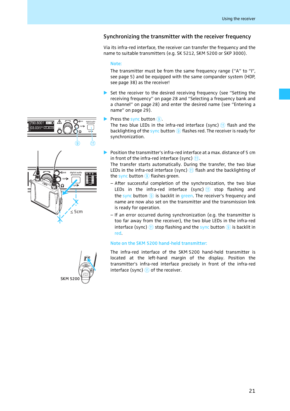 Sennheiser EM 3731 User Manual | Page 23 / 47