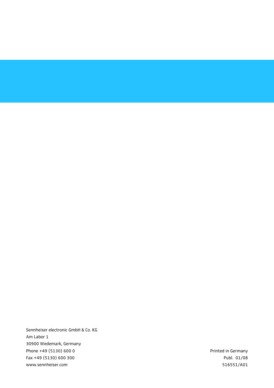 Sennheiser EM 3731 User Manual | Page 47 / 47