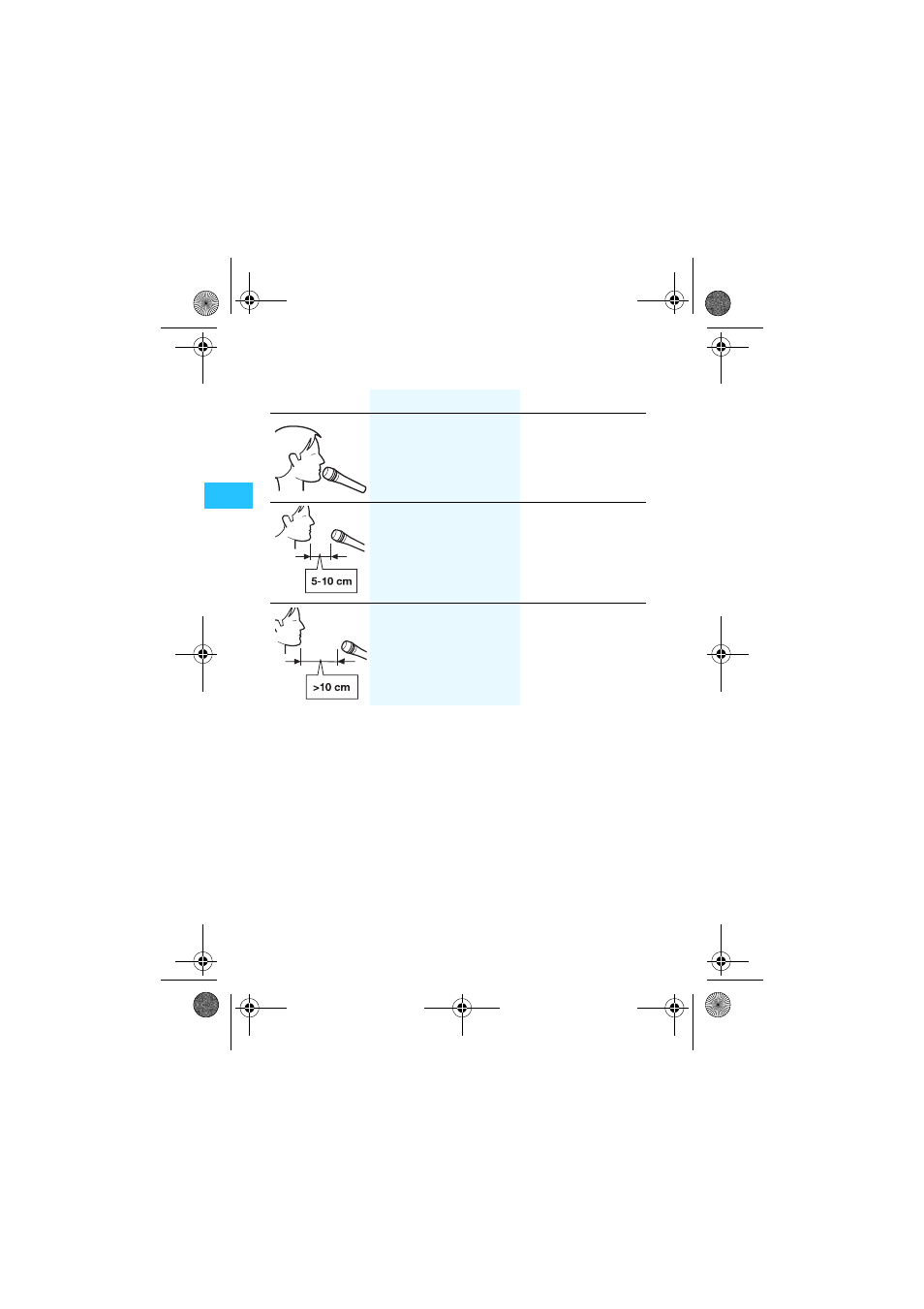 Positioning the microphone | Sennheiser 835 User Manual | Page 8 / 14