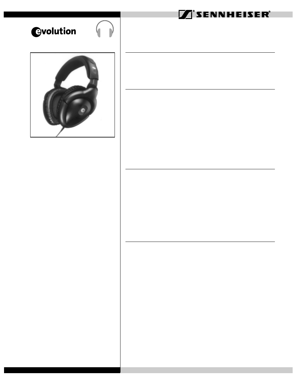 Sennheiser EH 2270 User Manual | 1 page