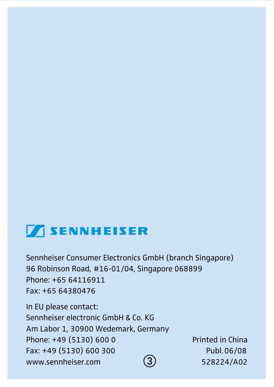 Sennheiser Digital Wireless System MX W1 User Manual | Page 28 / 28