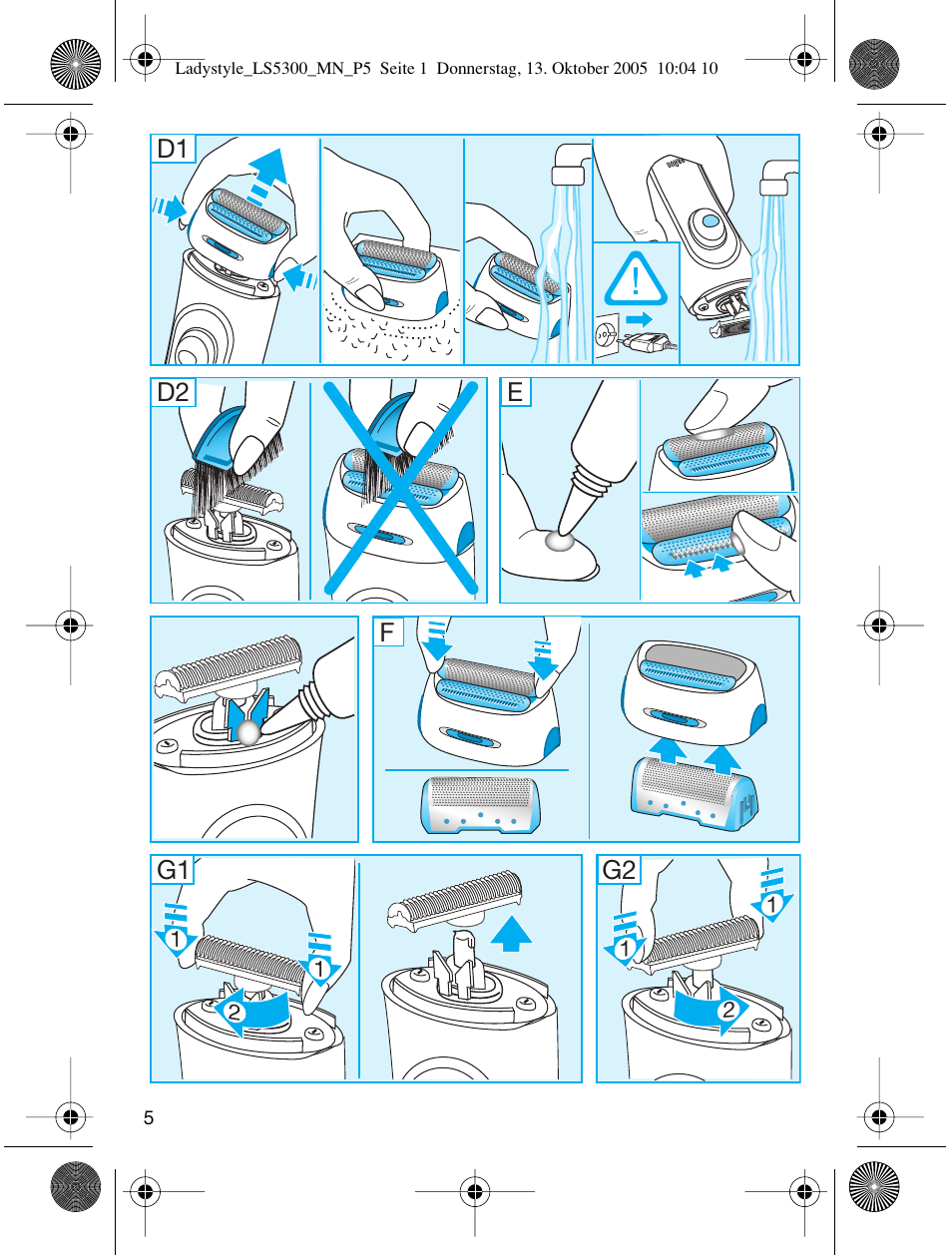 Braun LS 5300 User Manual | Page 5 / 68