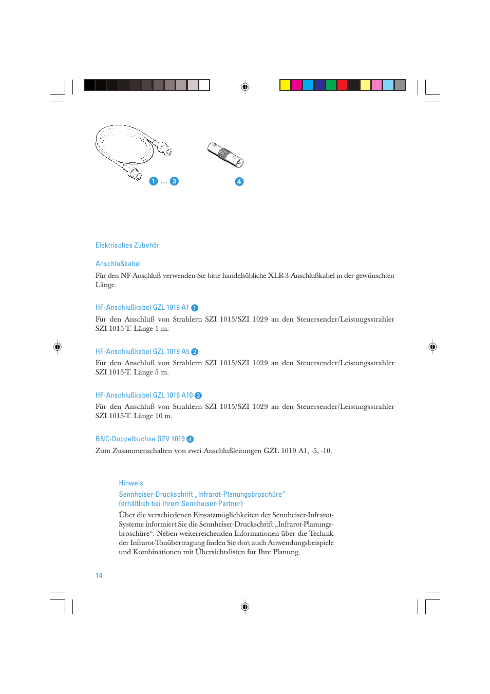 Sennheiser SZI 1015-T User Manual | Page 14 / 86