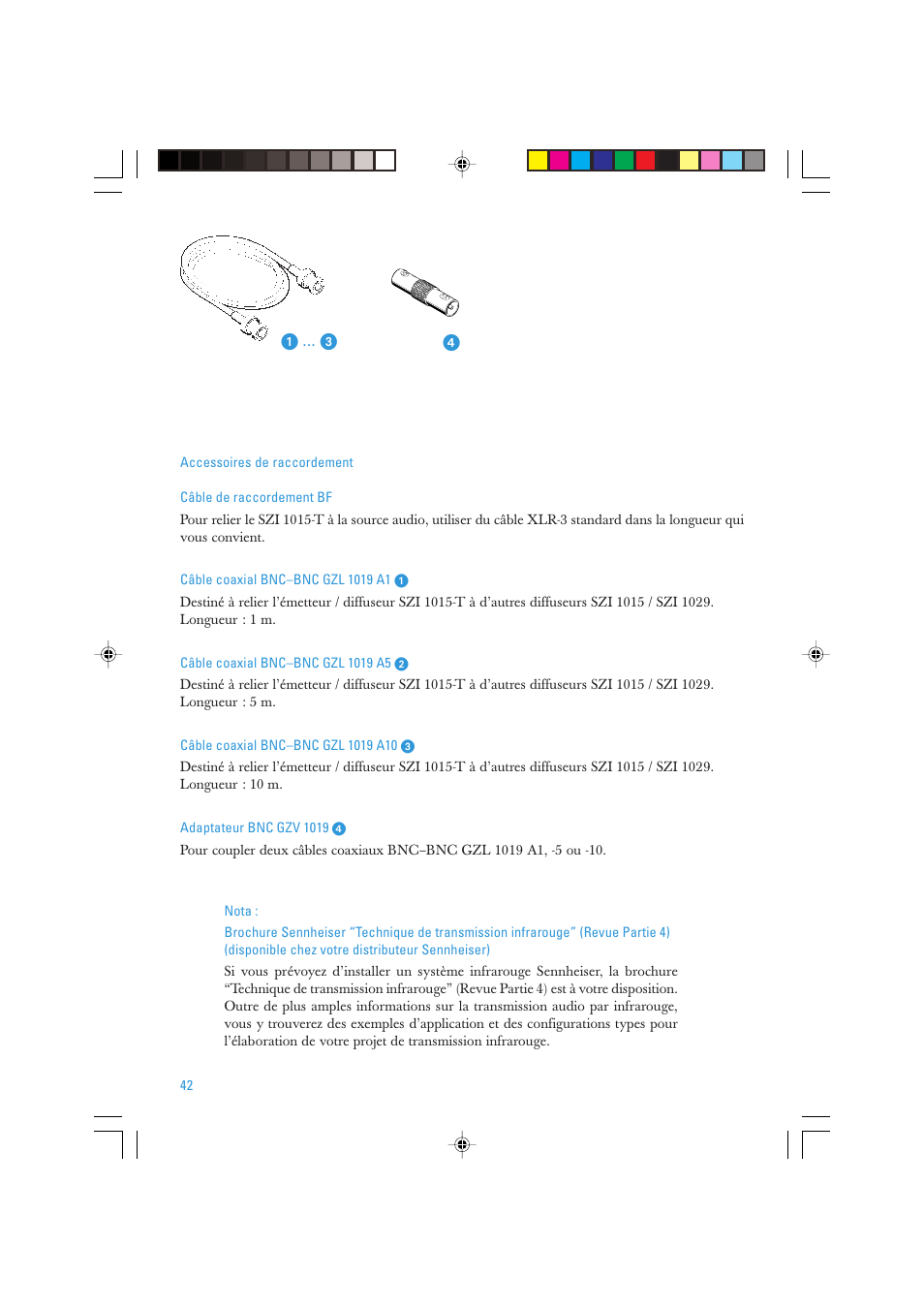 Sennheiser SZI 1015-T User Manual | Page 42 / 86