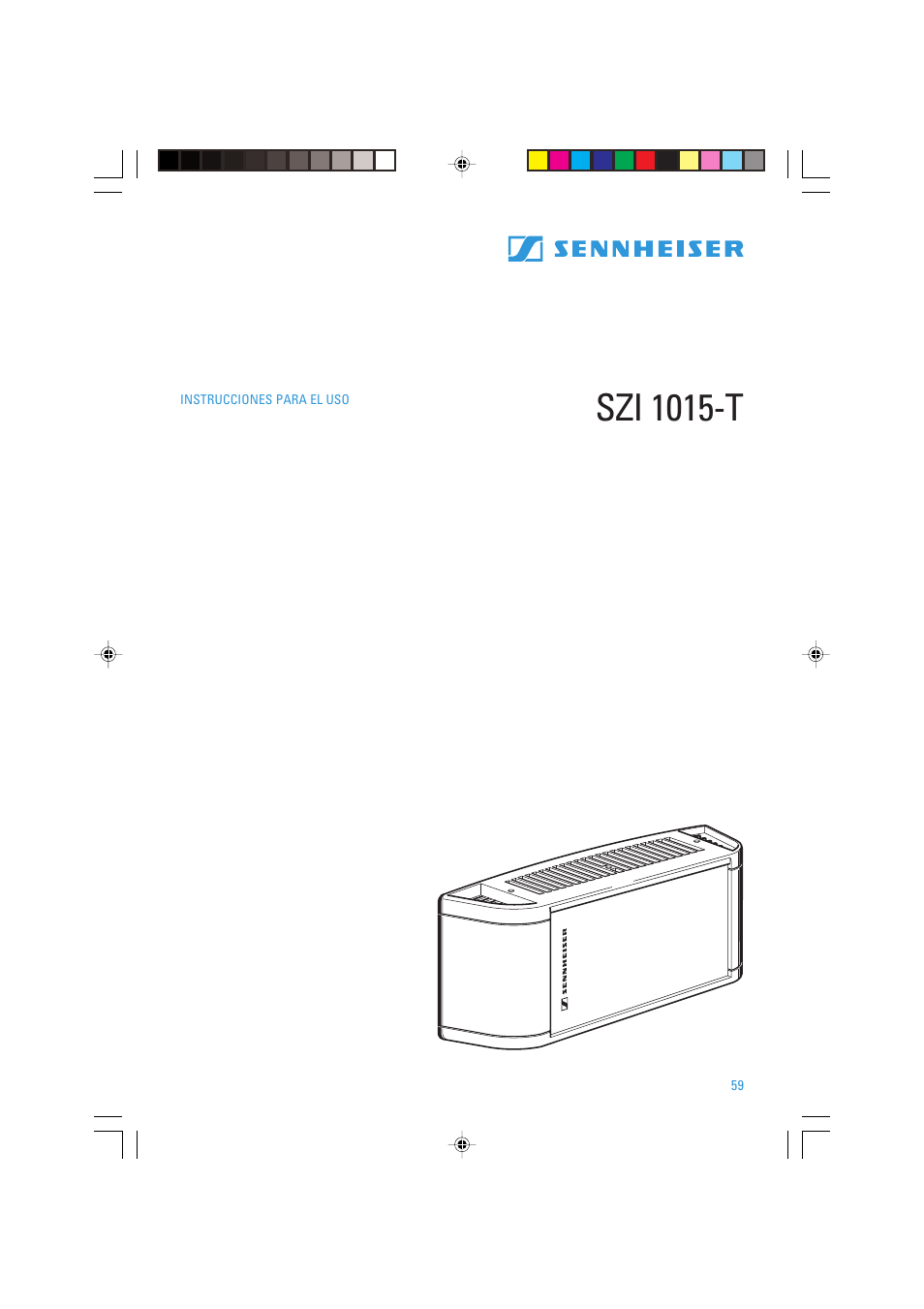 Szi 1015-t | Sennheiser SZI 1015-T User Manual | Page 59 / 86