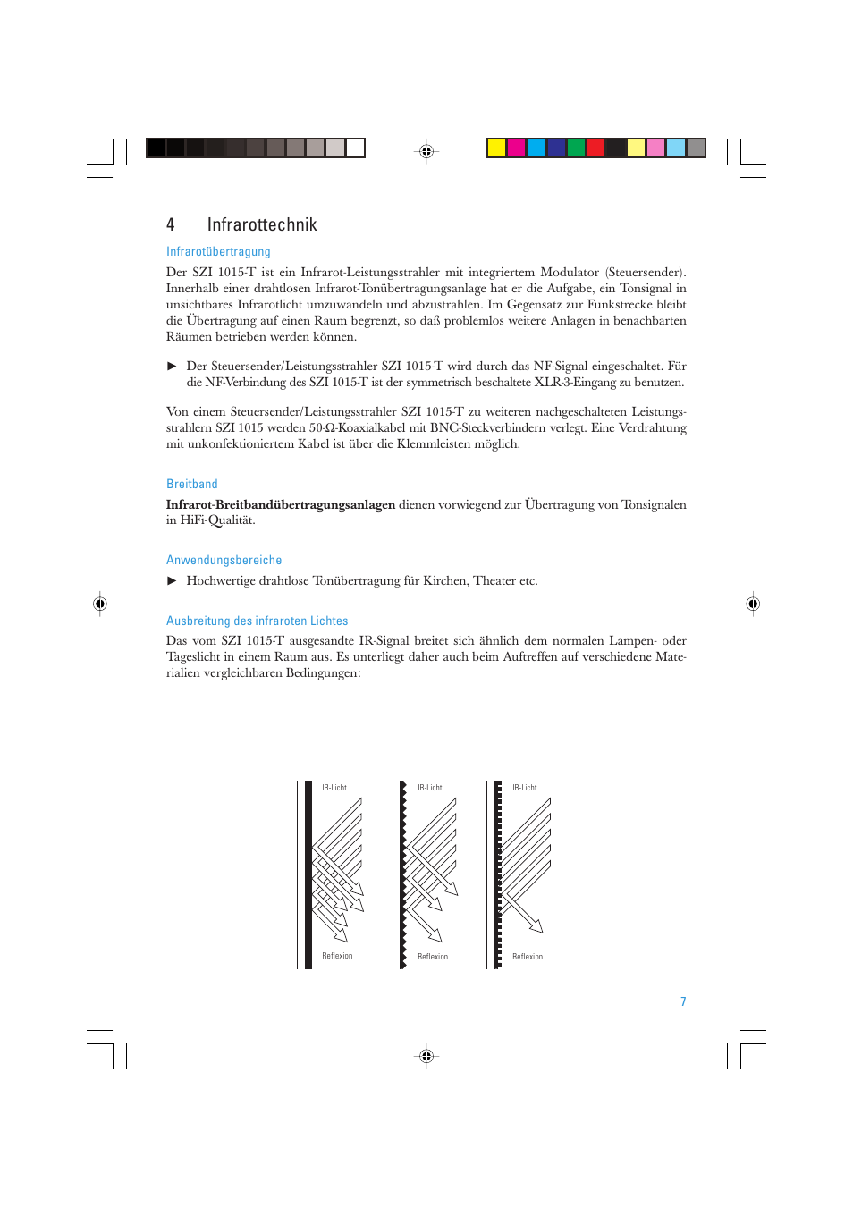 4infrarottechnik | Sennheiser SZI 1015-T User Manual | Page 7 / 86