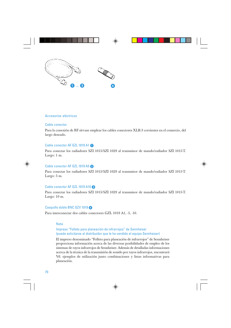 Sennheiser SZI 1015-T User Manual | Page 70 / 86