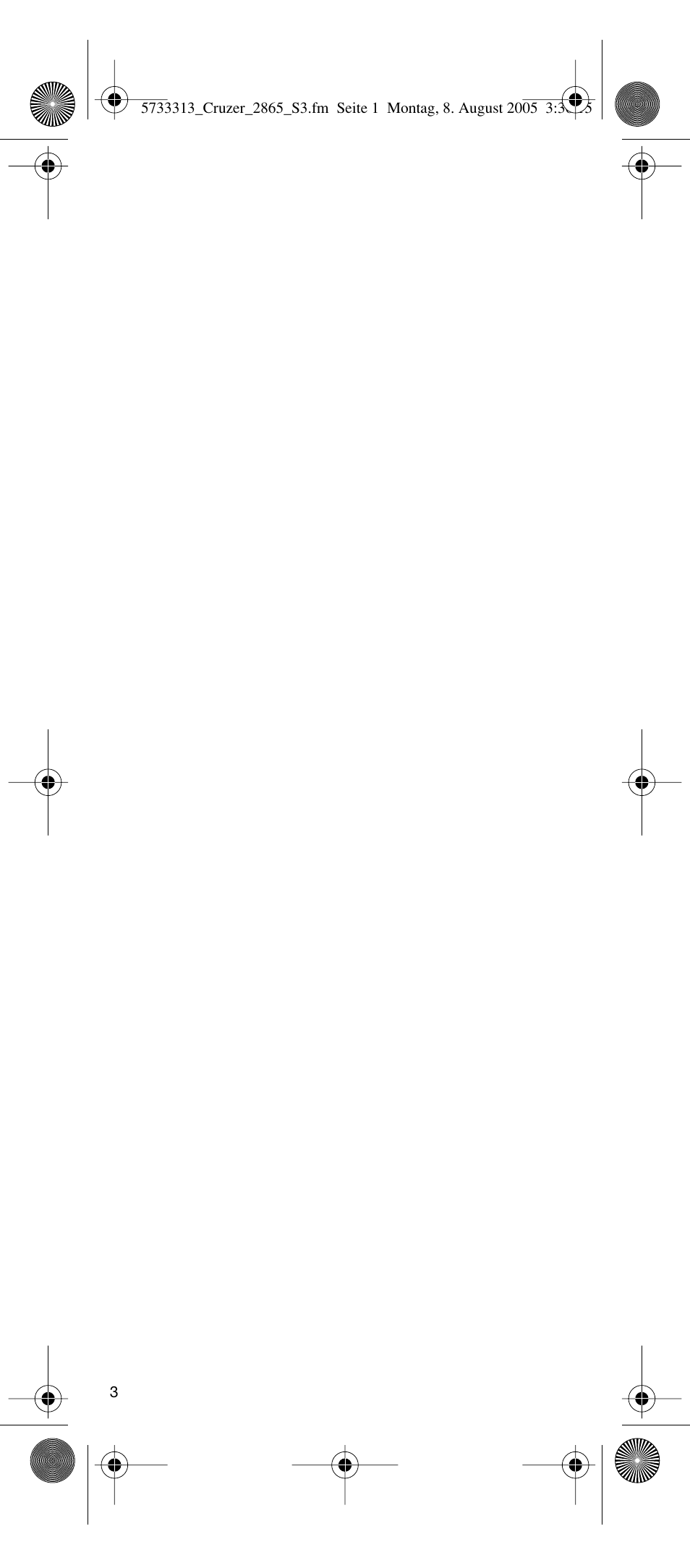 Braun 2865 User Manual | Page 3 / 62