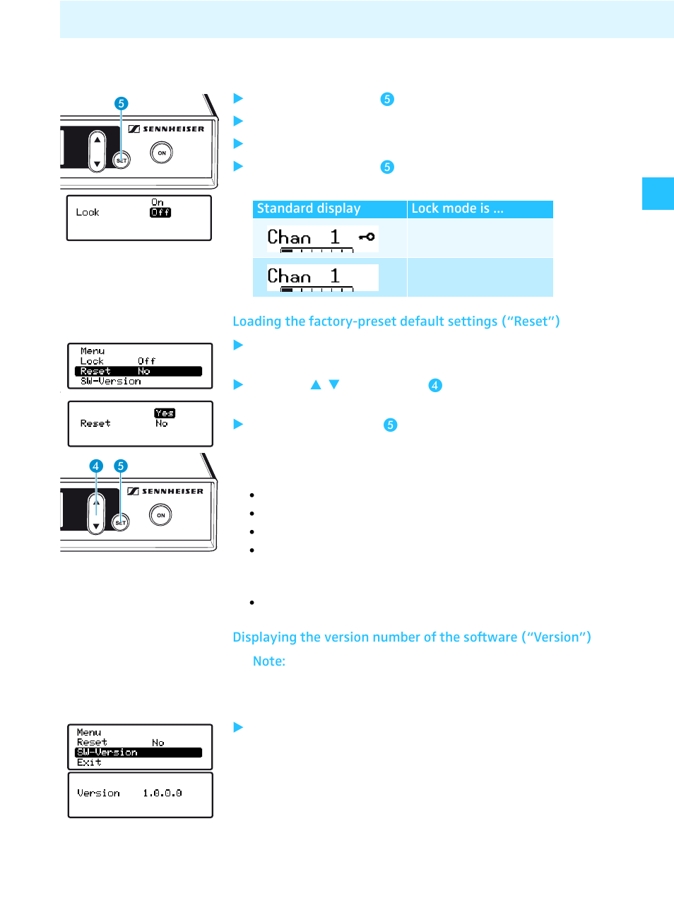 Sennheiser Tourguide Wireless Transmitter SR 2020 D User Manual | Page 23 / 32