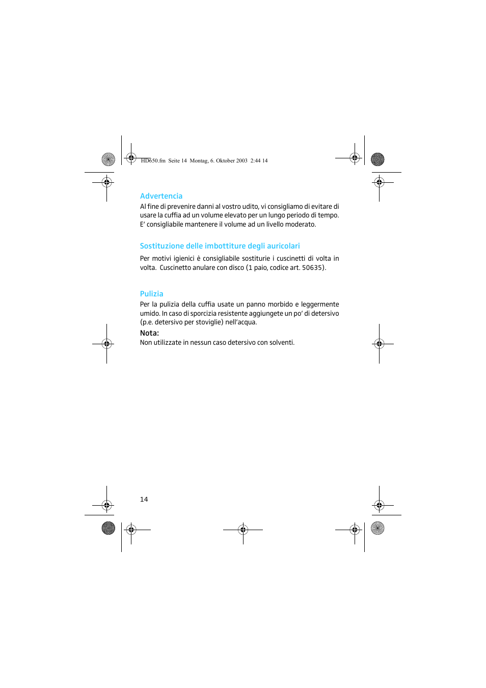 Sennheiser HD 650 User Manual | Page 14 / 24