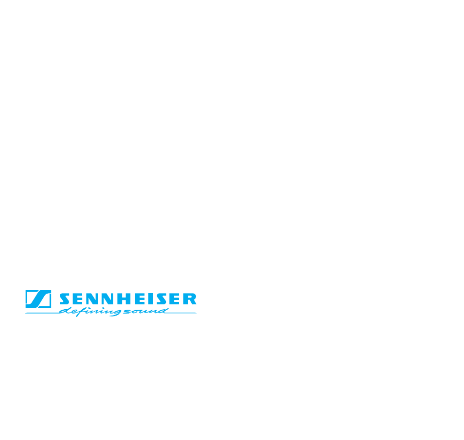 Sennheiser DSP 360 User Manual | Page 52 / 52