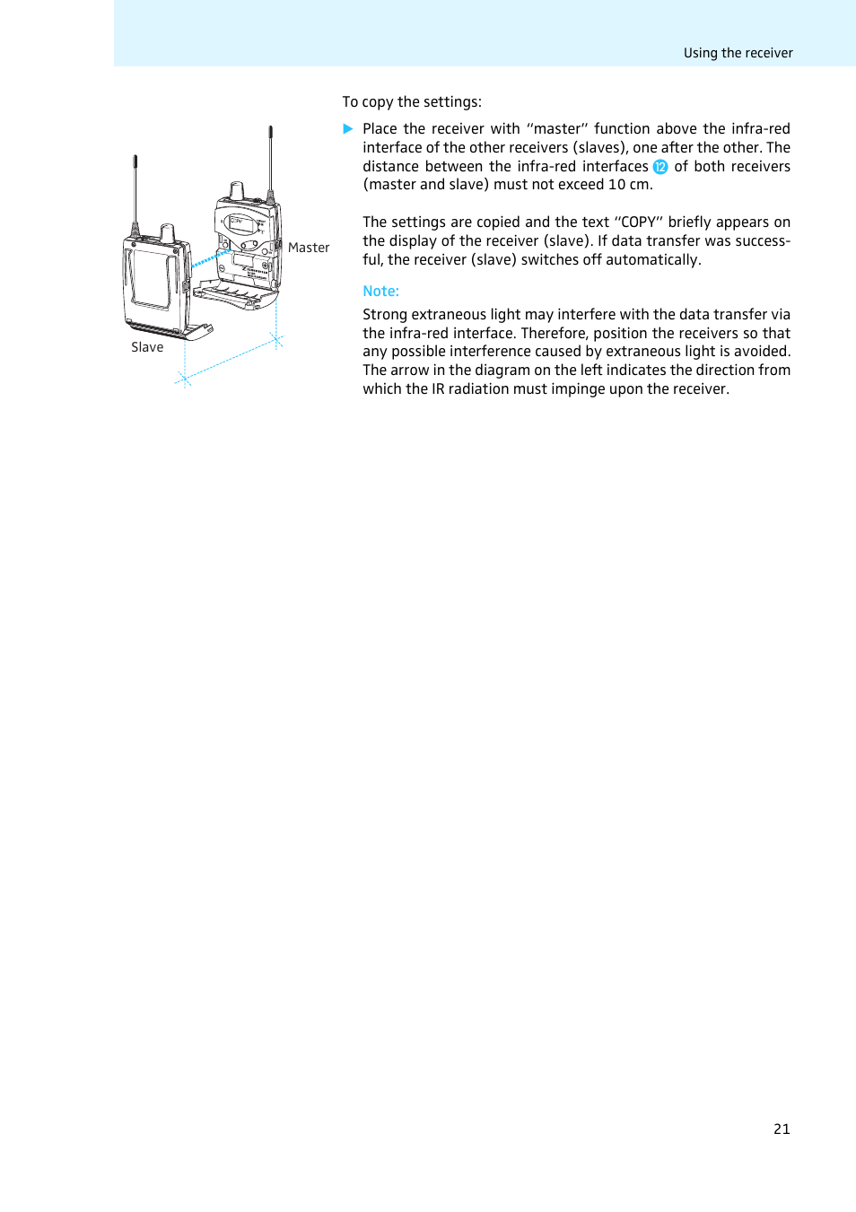 Sennheiser LV308 User Manual | Page 21 / 60
