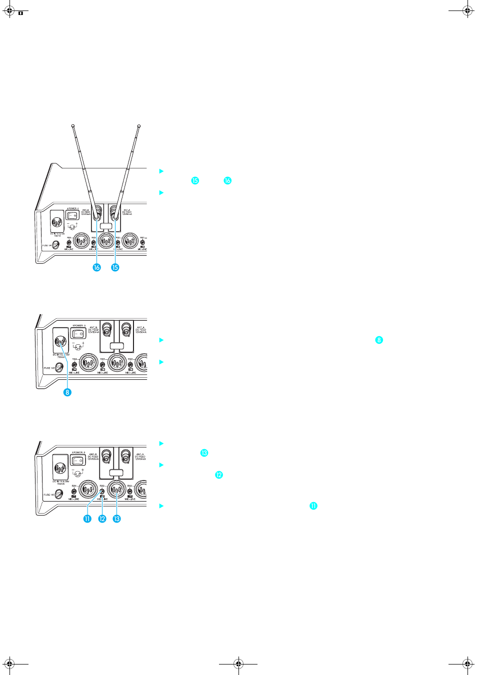 Sennheiser Quadpack qp 3041 User Manual | Page 8 / 51