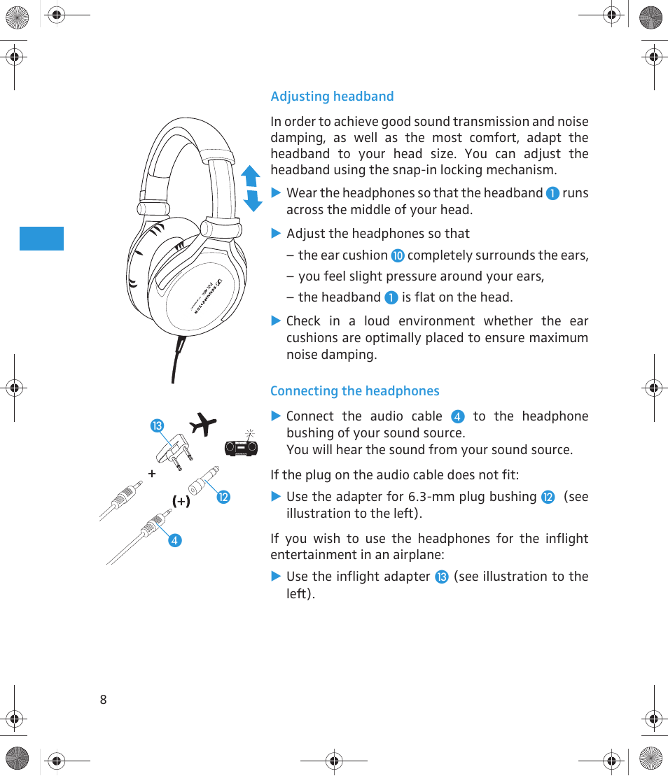Sennheiser 500643 User Manual | Page 9 / 20