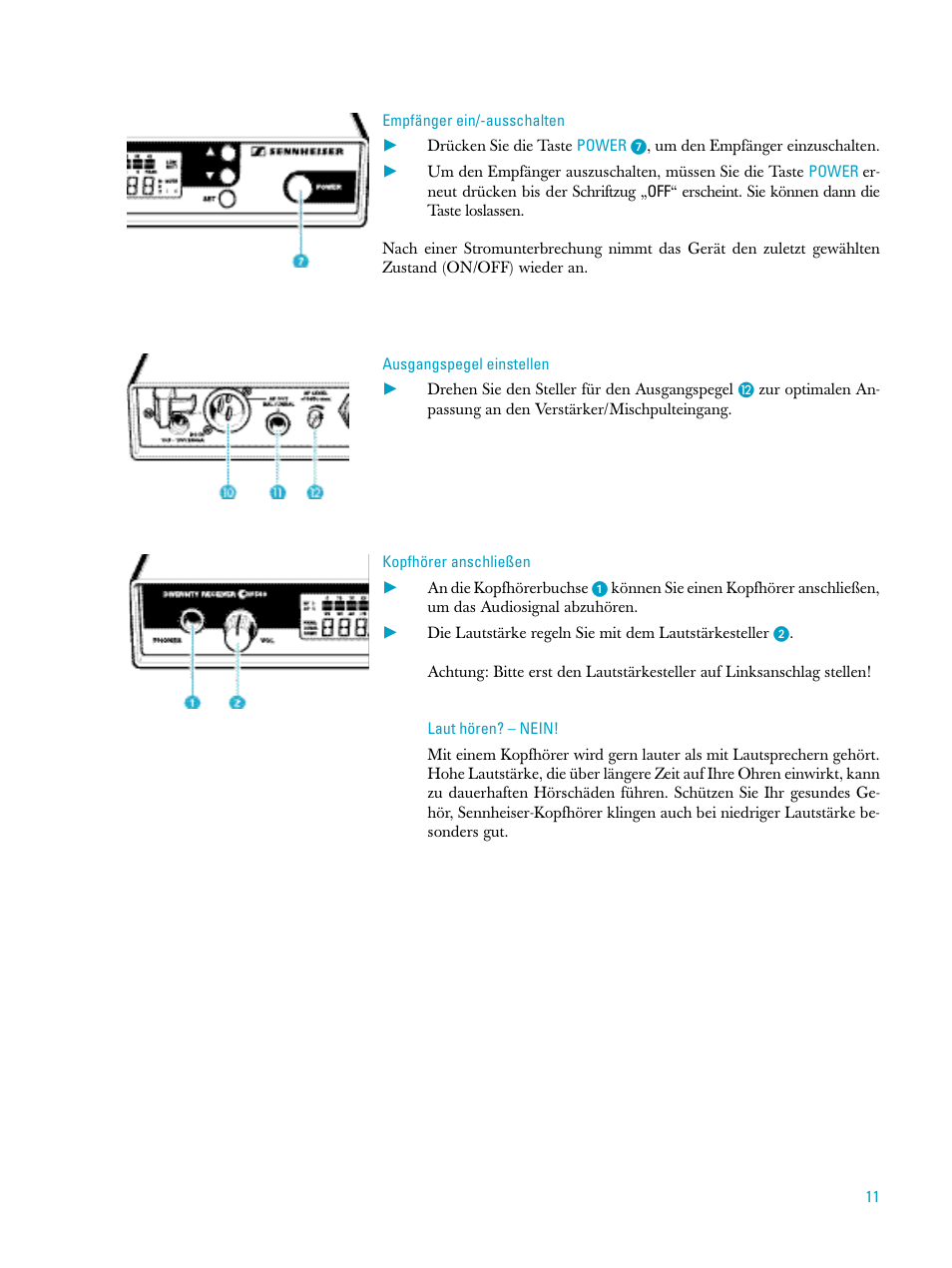 Sennheiser evolution wireless serie ew500 User Manual | Page 9 / 204