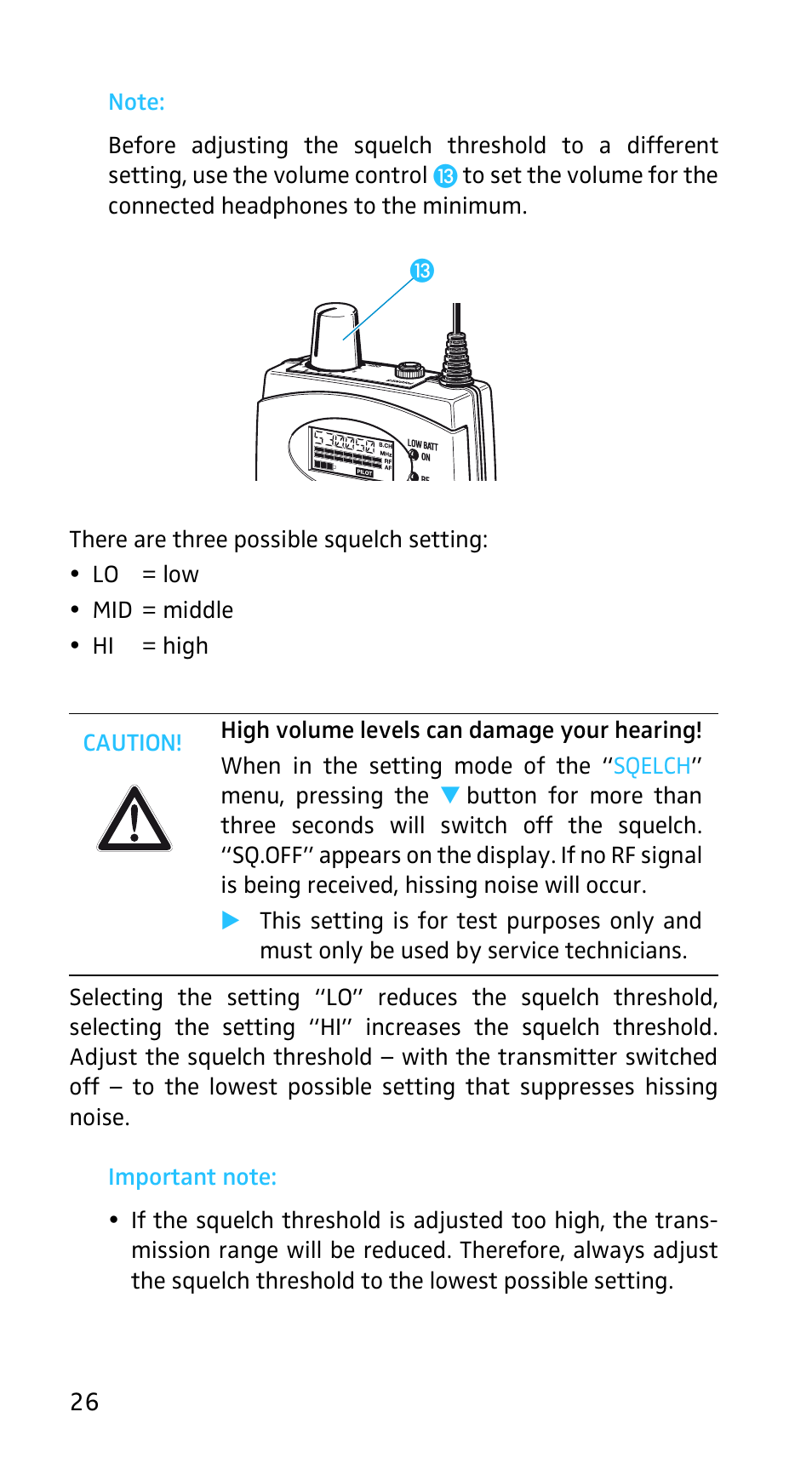 Sennheiser EK3253 User Manual | Page 24 / 36