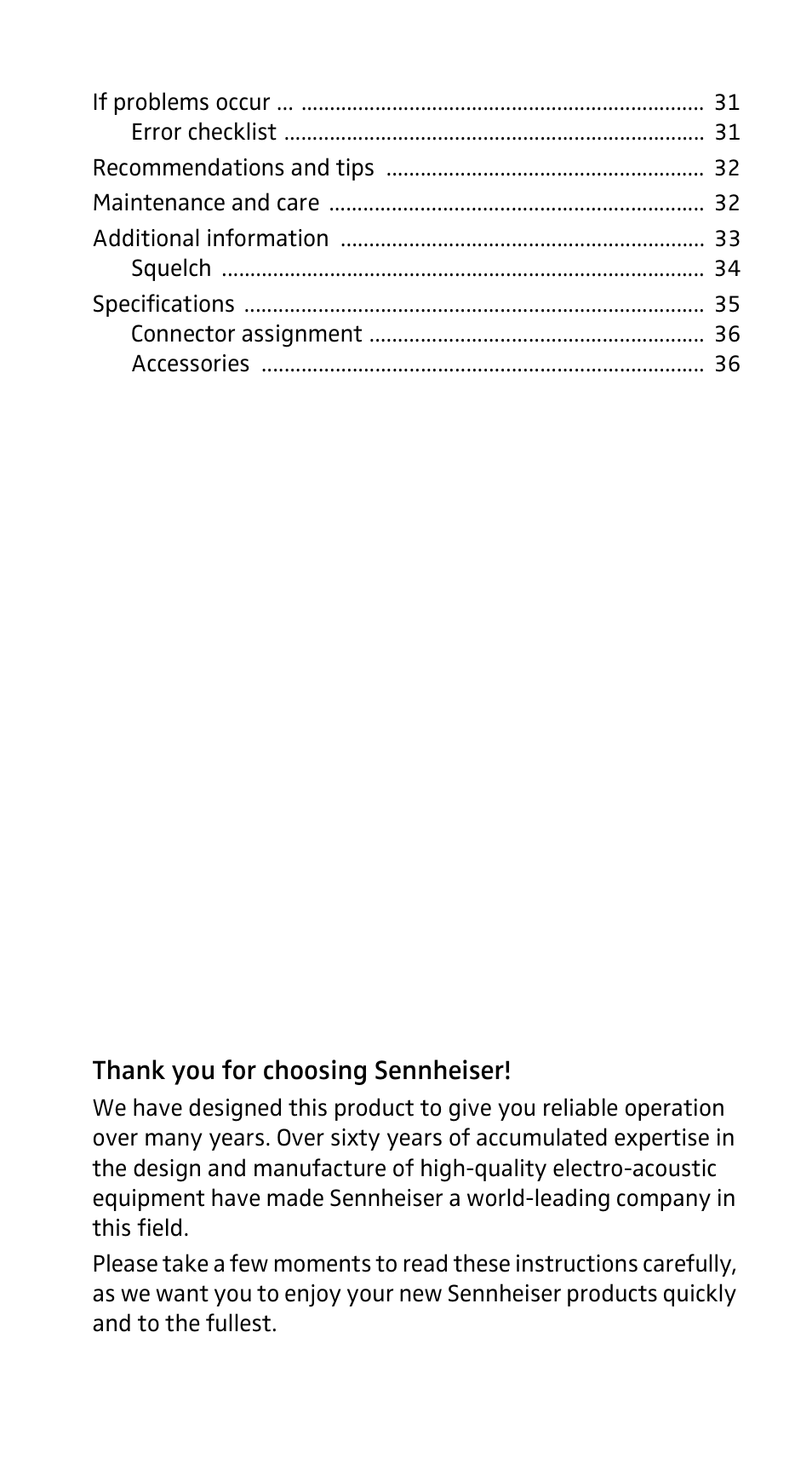 Sennheiser EK3253 User Manual | Page 3 / 36