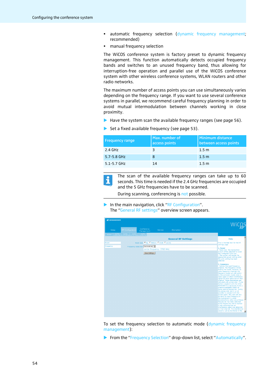 Sennheiser WiCOS User Manual | Page 56 / 92