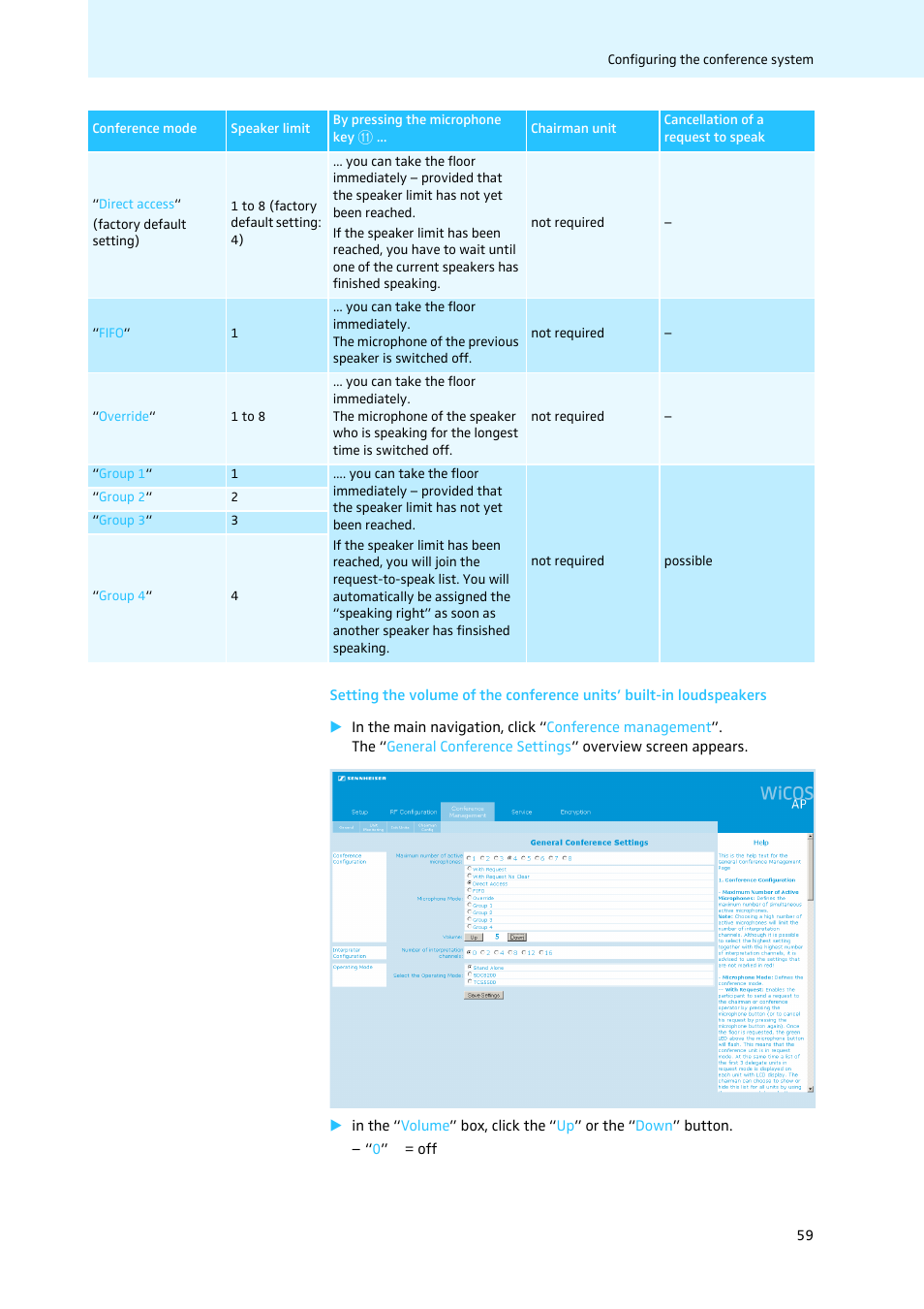 Sennheiser WiCOS User Manual | Page 61 / 92