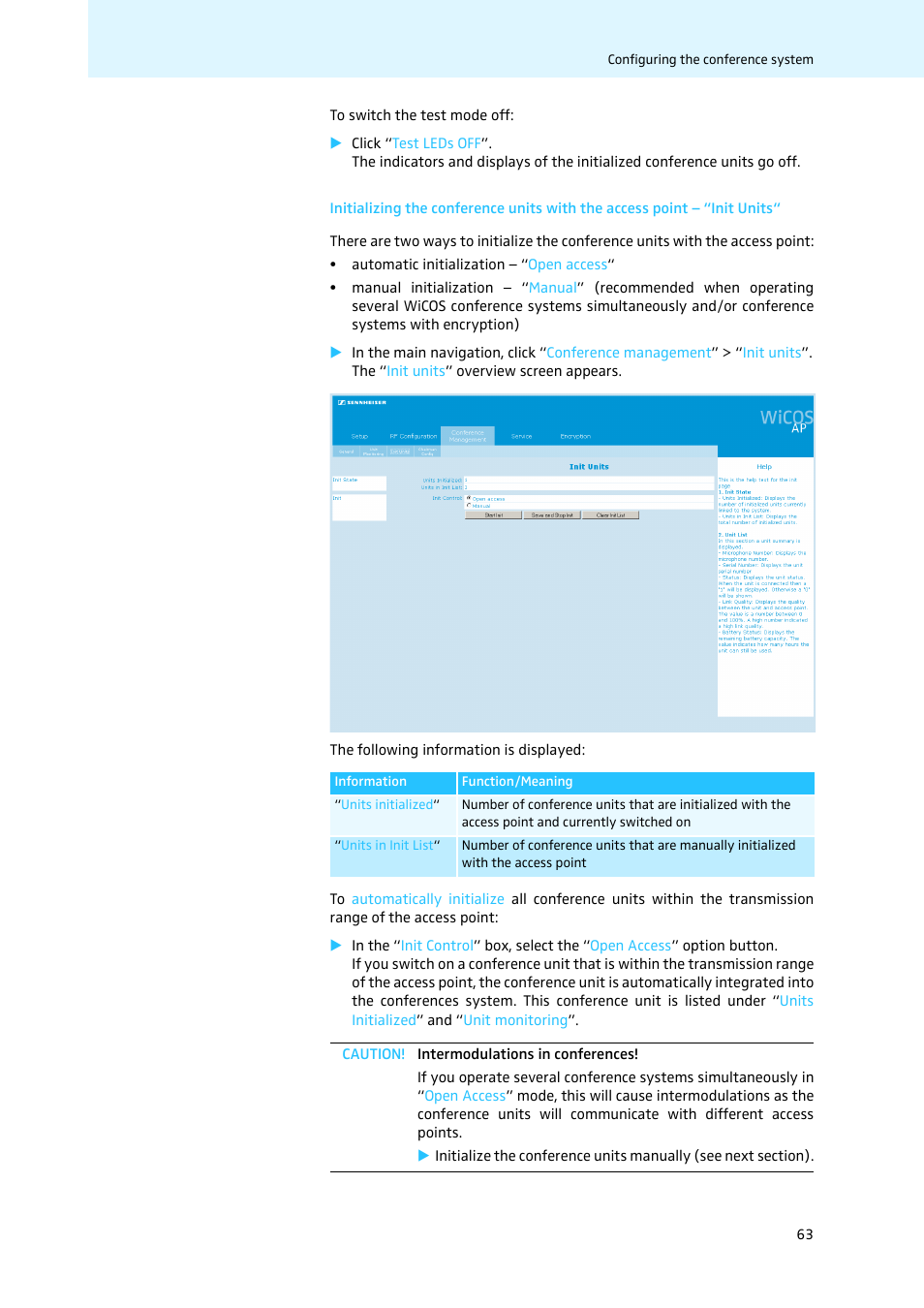 Sennheiser WiCOS User Manual | Page 65 / 92