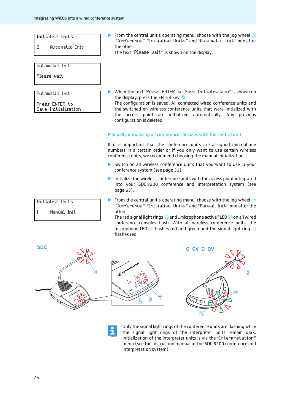 Sennheiser WiCOS User Manual | Page 78 / 92