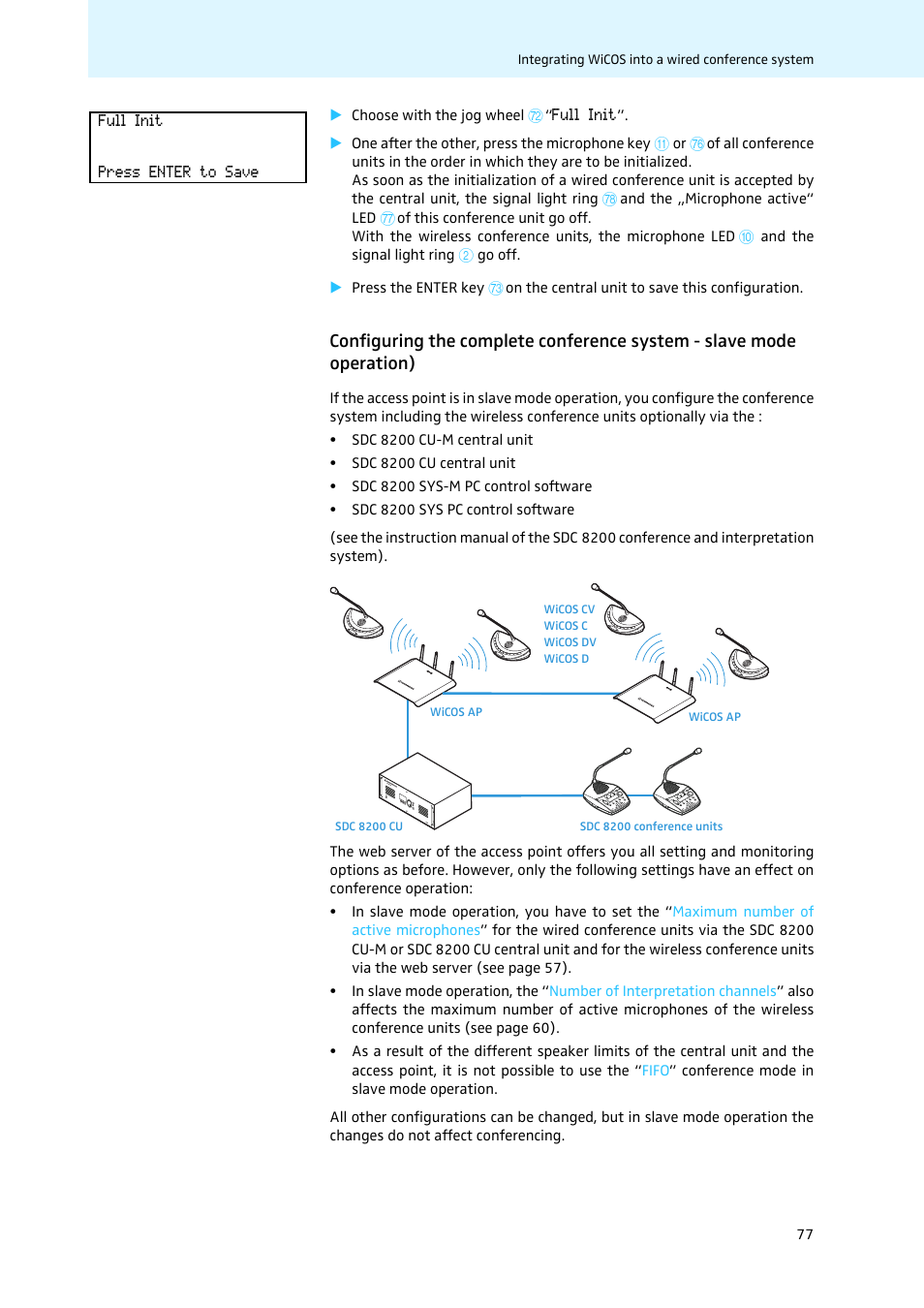Sennheiser WiCOS User Manual | Page 79 / 92